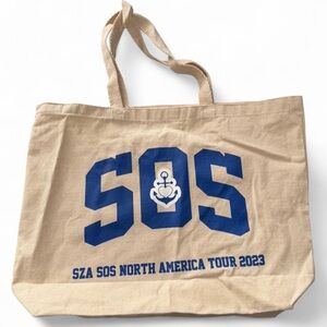 SOLD SZA SOS North America Tour 2023 Tote Bag